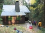 Hütte streichen